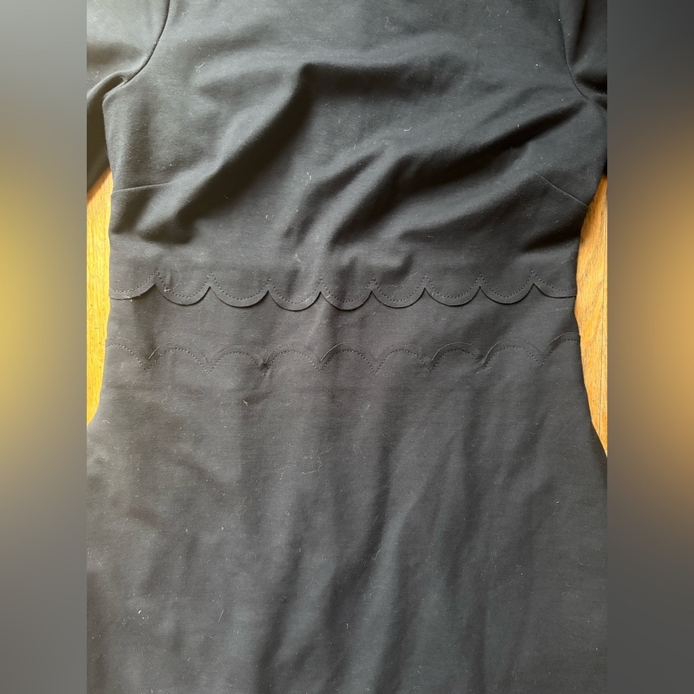 Banana Republic Scallop Ponte Sheath Dress - Picture 5 of 12